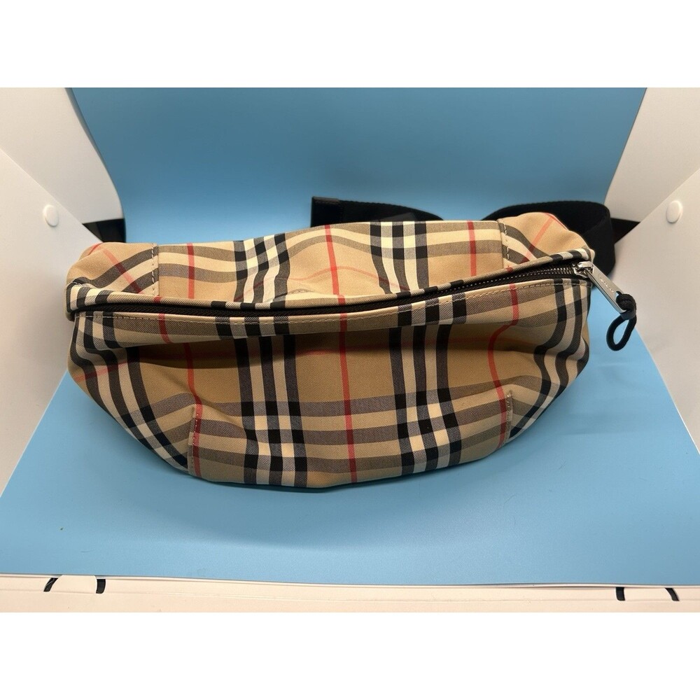 Burberry Sonny Belt Bag Icon Check Pattern Medium